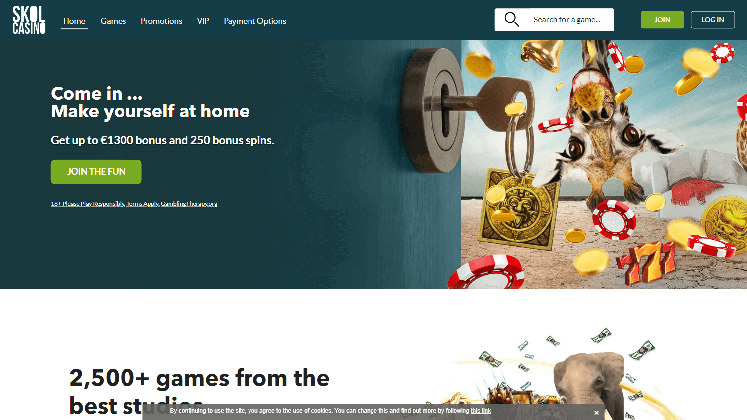 Skol Casino Desktop screenshot